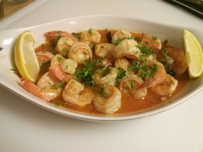 Gambas Al Ajillo (Garlic Shrimp)