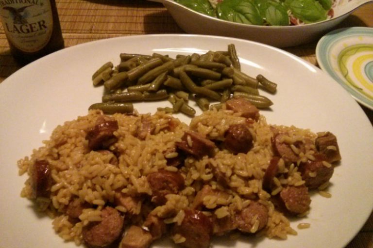 Sausage & Ham Jambalaya