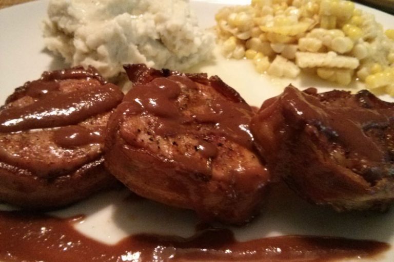 Bacon-wrapped Boneless Pork Chops Bacon-wrapped Boneless Pork Chops