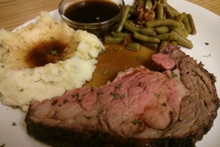 Herb-Crusted Prime Rib