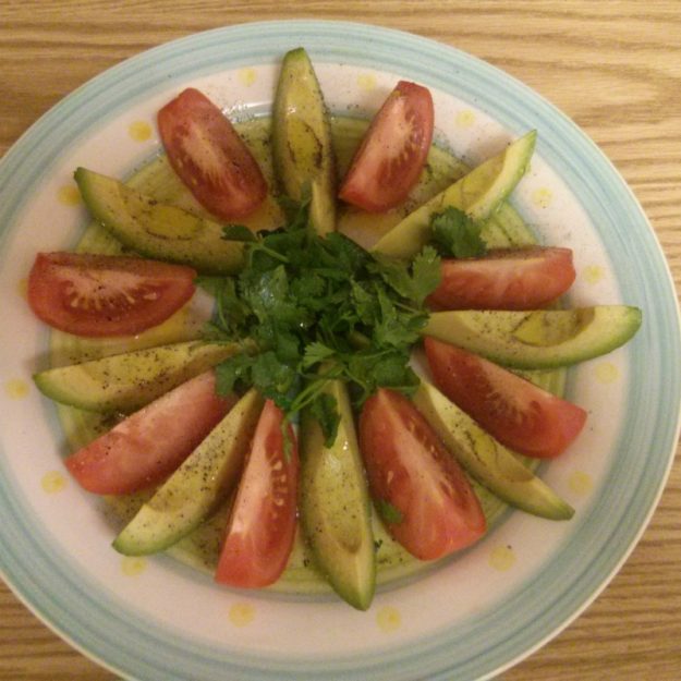 Tomato and Avocado Salad