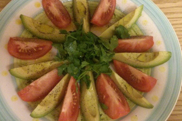 Tomato and Avocado Salad Tomato and Avocado Salad