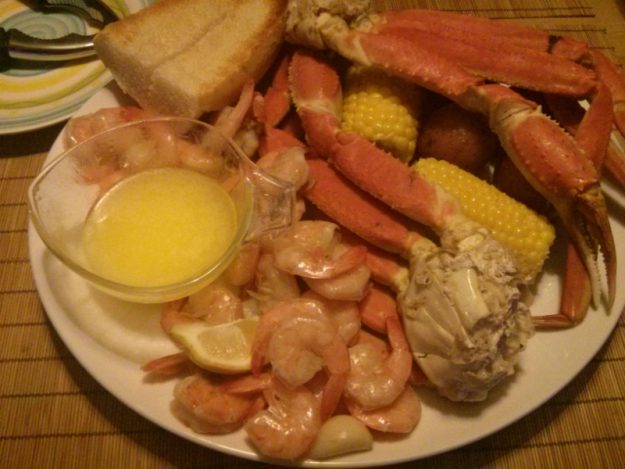 Snow Crab and Shrimp Boil