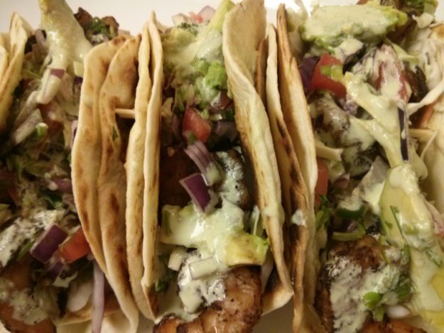 Spicy Grilled Shrimp Tacos