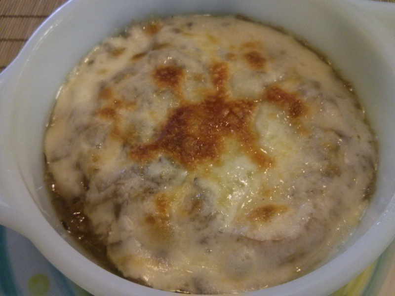 Top with cheese and broil