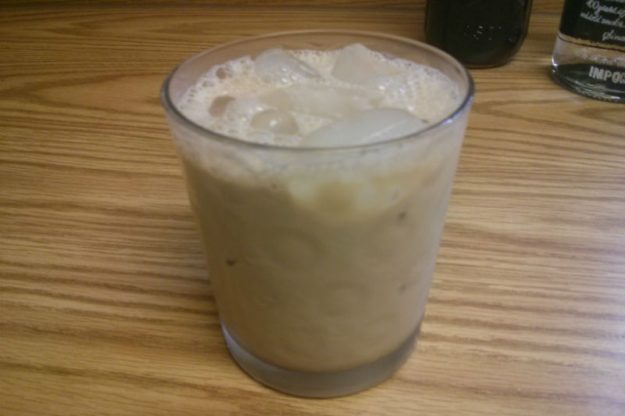 White Russian shaken and served