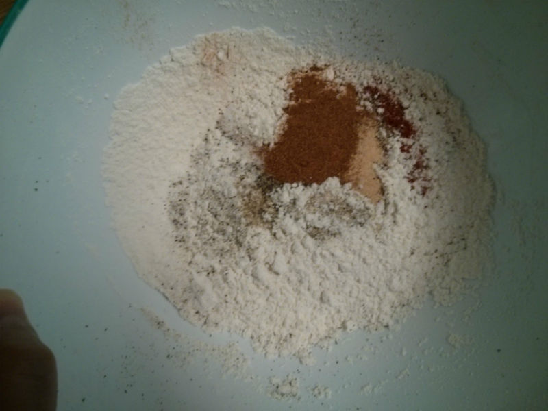 Flour and seasonings