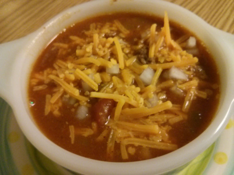 Rich and Meaty Chili