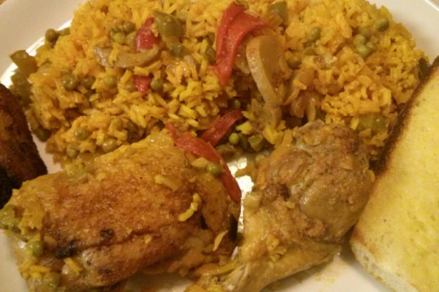 Arroz con Pollo (Yellow Rice and Chicken)