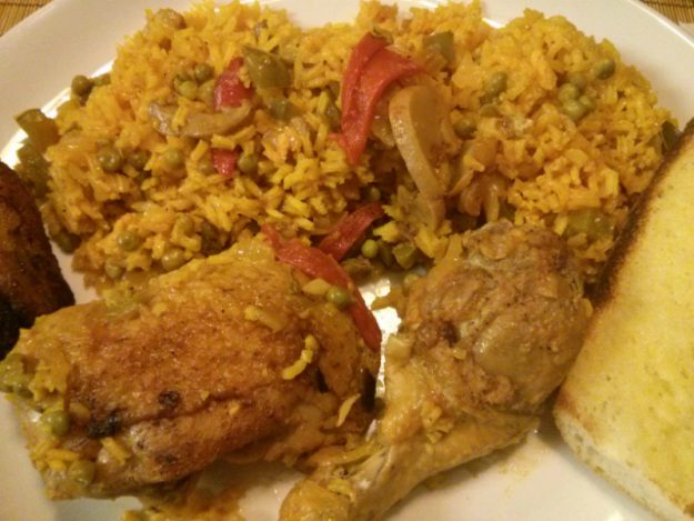 Arroz con Pollo (Yellow Rice and Chicken)