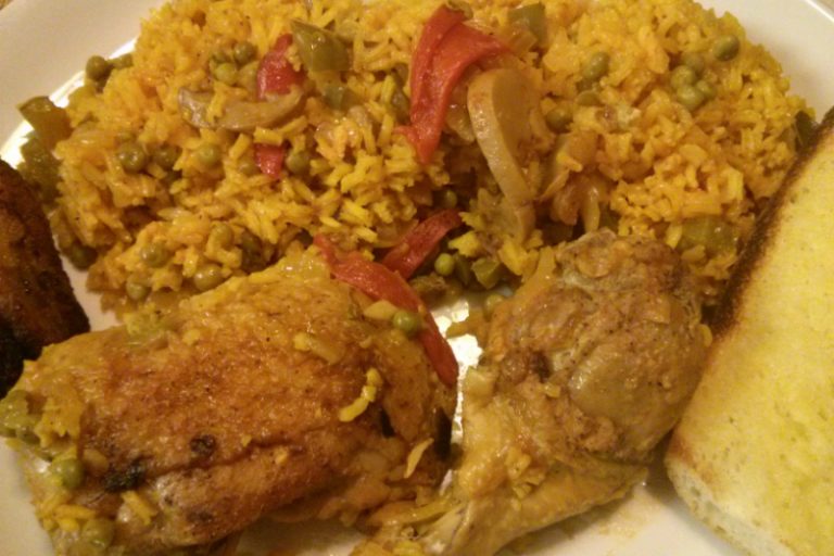 Arroz con Pollo (Yellow Rice and Chicken)