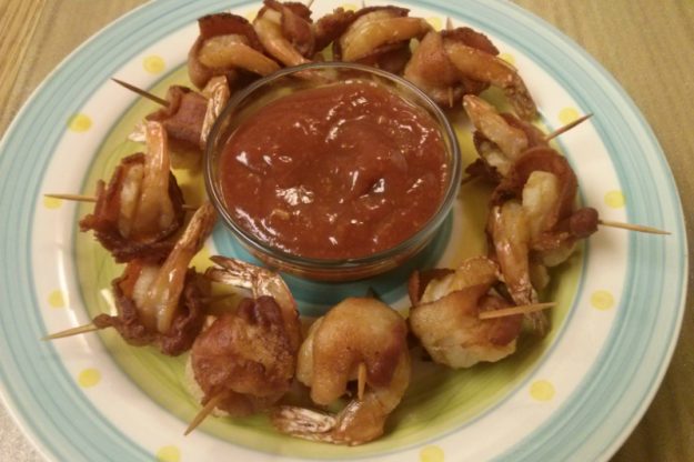 Bacon-wrapped Shrimp Bacon-wrapped Shrimp