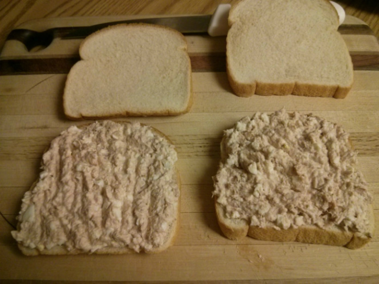 Spread evenly on two slices of bread All Kinds of Recipes