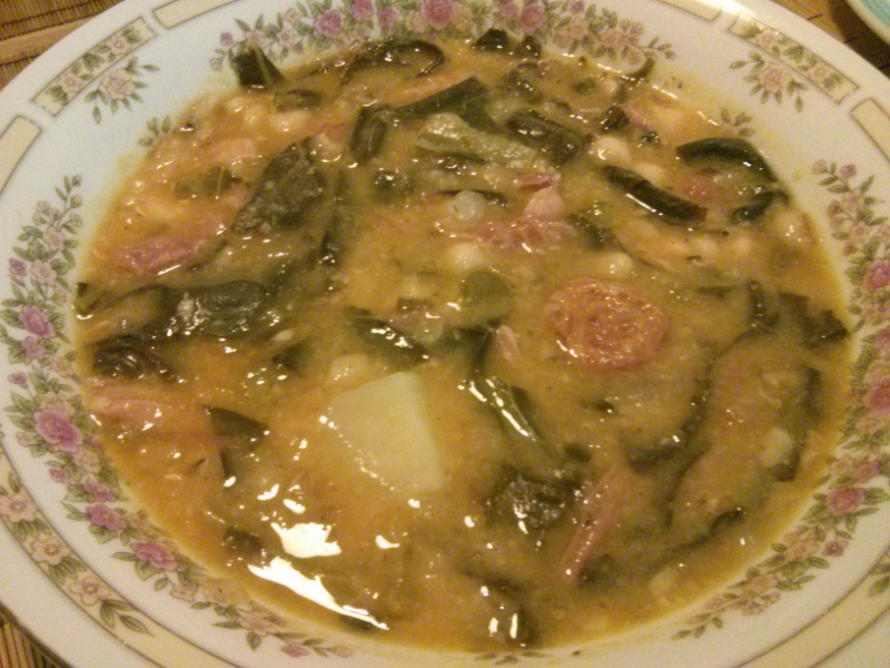 Cuban Caldo Gallego (Galician White Bean Stew)  All Kinds 