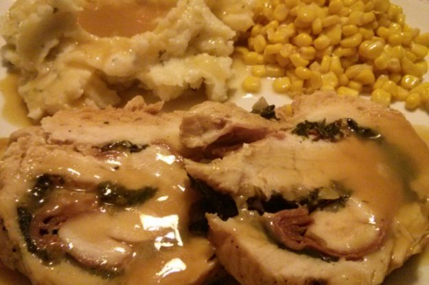 Roasted Turkey Roulade Roasted Turkey Roulade