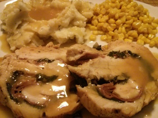 Roasted Turkey Roulade