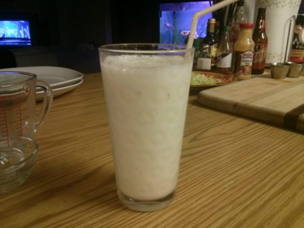 Banana Milkshake (Batido de Plátano)