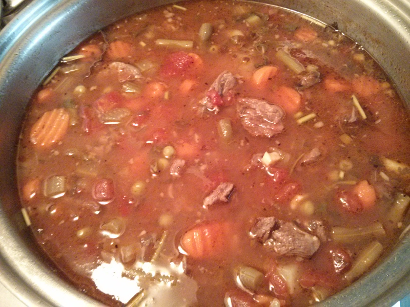 Beef with Country Vegetables Soup